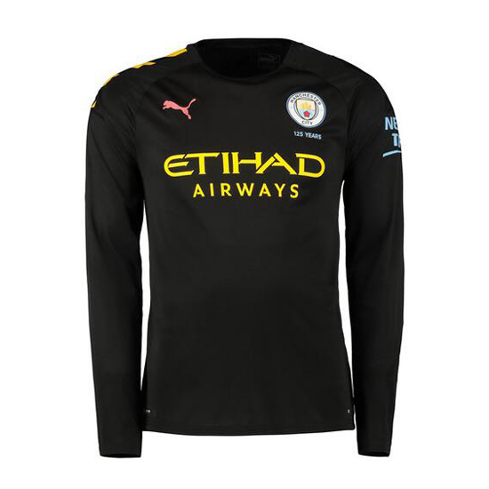 Maglia Manchester City Away Manica Lunga 2019/2020 - Clicca l'immagine per chiudere